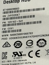 Seagate St1000dm003 1tb  Hard Drive