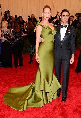Uma thurman zac - zac, costume