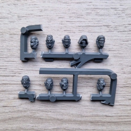 Mixed space marine heads new - marine,