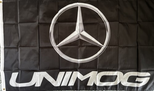Unimog flag mercedes - mercedes, benz