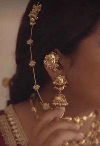 Jhumka bahubali earchain - bahubali,