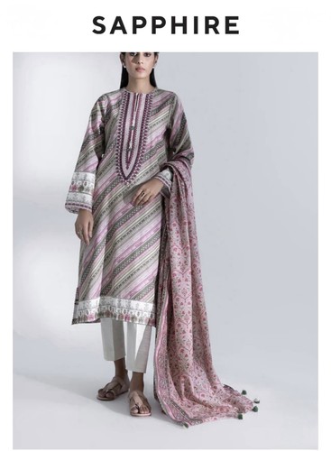 Authentic sapphire embroidered - authentic,