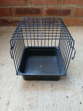 Breeding cage bird bath