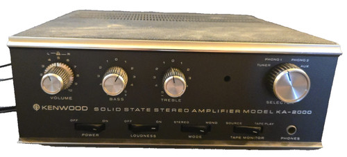Vintage kenwood amplifier - vintage,