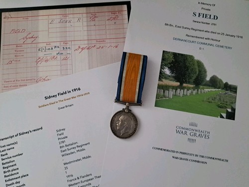 Ww1 british war medal pte - british,
