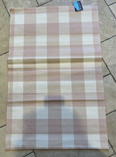 Blush pink and cream runner - blush,