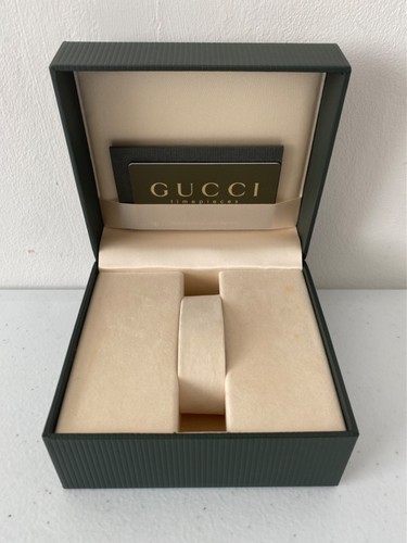 Gucci watch box vintage - box, green