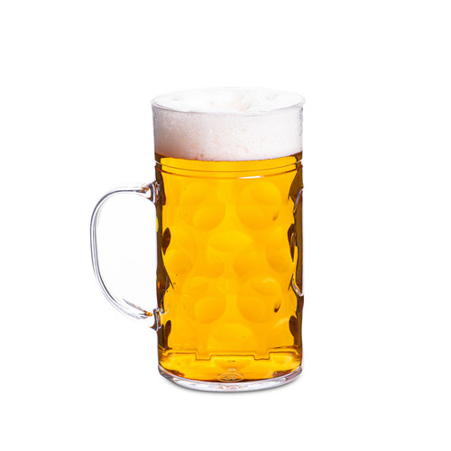 Plastic beer stein pint - plastic, 2