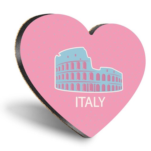 Heart mdf coaster rome - mdf,