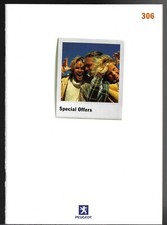 Peugeot 306 Special Offers Mid 1999 UK Market Brochure Meridian DTurbo GTi-6