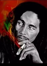 Bob Marley Diamond Art/painting 30x40 Round Drill