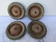 Bundle Of 4 Wheels for Cars a Pedals Toy Antique