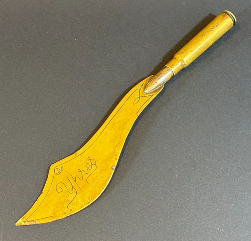 Ww1 1916 trench - art, brass