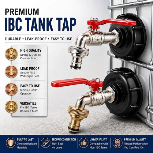 Ibc tank adapter - ibc, connector