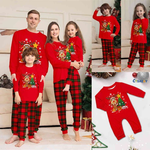 New red family matching - new,