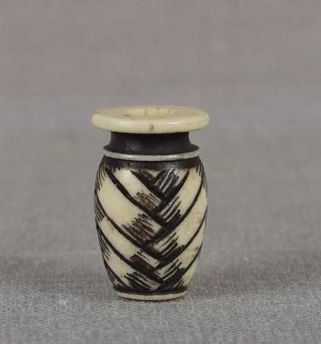 19c stag antler ojime netsuke - 19c,