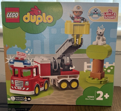 Lego duplo fire truck - fire, 10969