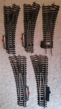 Model Railway  R/H And L/H Used Track Points - OO Gauge