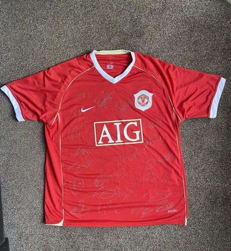 Nike manchester united aig red - nike,
