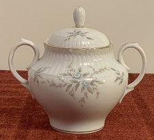 Jyoto HHP 1856 Blue Roses Lidded Sugar Bowl