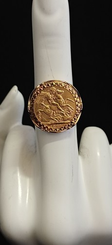 1903 full sovereign ring - ring, with