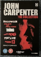 John Carpenter The Collection Rare 7 DVD Horror Cult Studio Canal Halloween