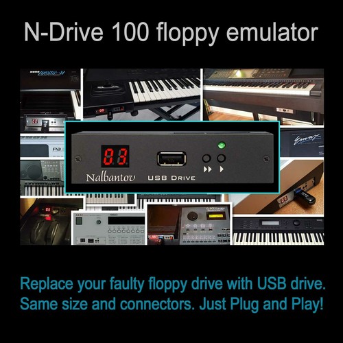 Usb floppy emulator drive - emulator, n-drive