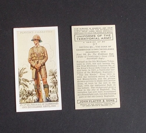 John player cigarette cards - player,