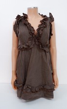 Ku Spend Love Womens Dress Size S Small Brown Mini VGC