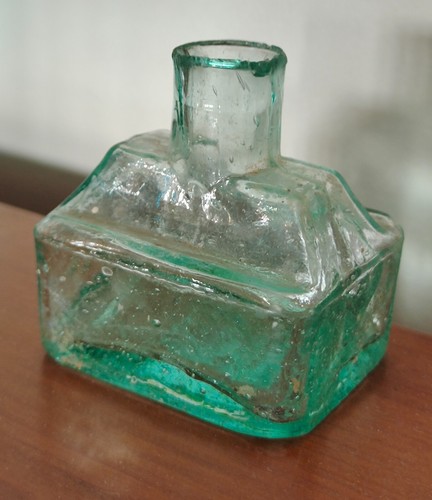 Victorian aqua glass ink - aqua,