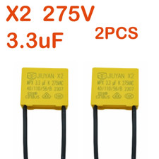 3.3Uf X2 Safety Capacitor, 275V AC, Polypropylene Film, for LED Lights, Home App