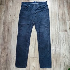 Gant Grey Cotton Corduroy Cord