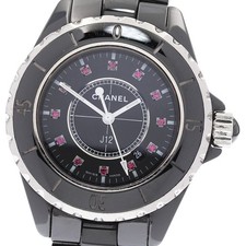 Chanel j12 h1634 black - chanel, ceramic