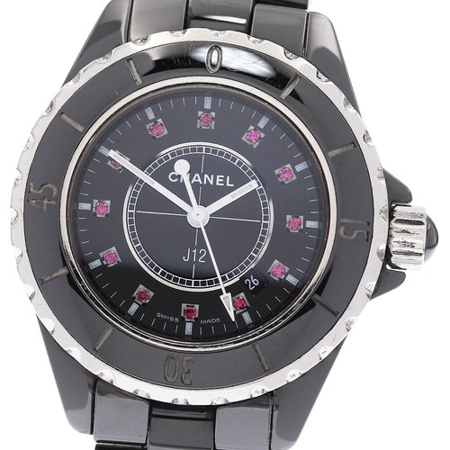 Chanel j12 h1634 black ceramic - j12,