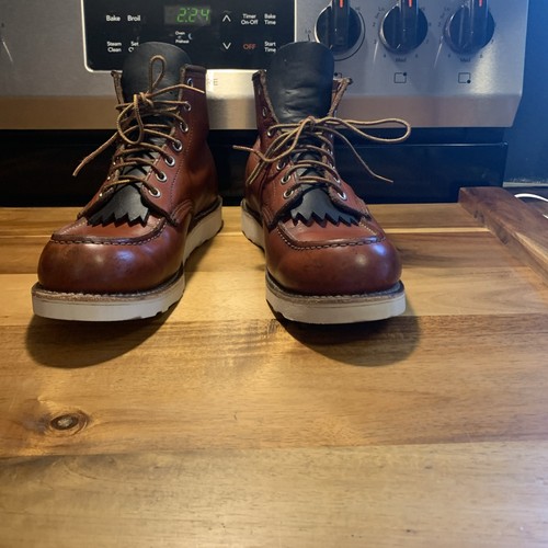 Red wing moc - wing, toe