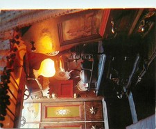 Picture Postcard::A CORNER OF A NARROW BOAT CABIN