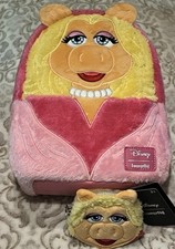Fuzzy Miss Piggy Backpack The