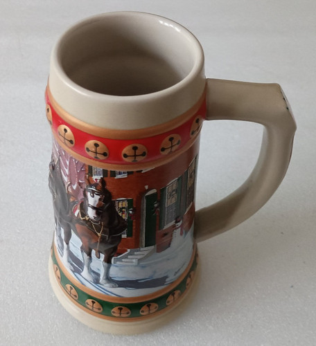 Budweiser holiday stein - budweiser,