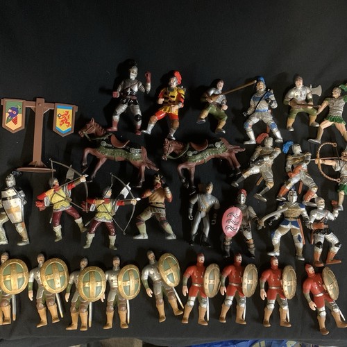 Vintage elc knights figures - vintage,