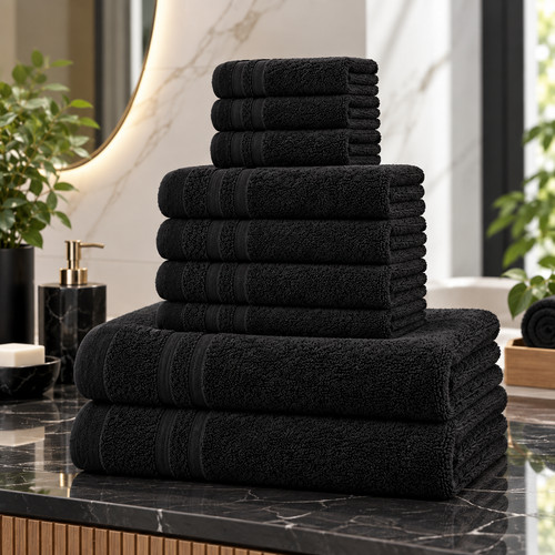 Piece egyptian cotton towel - 10,
