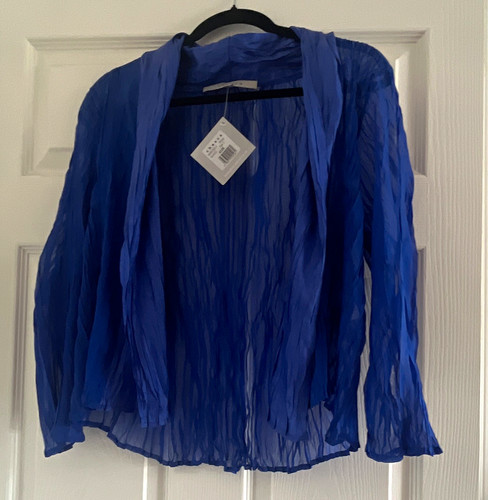 Chesca sheer chiffon pleated - sheer,