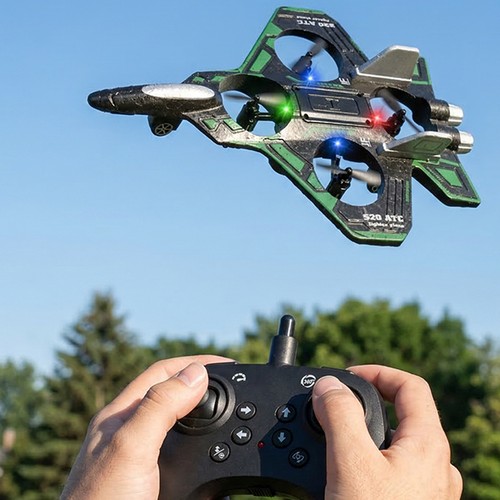 Foam remote control airplane - control,