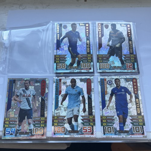 Match attax 2015 100 club - attax, 2015/16