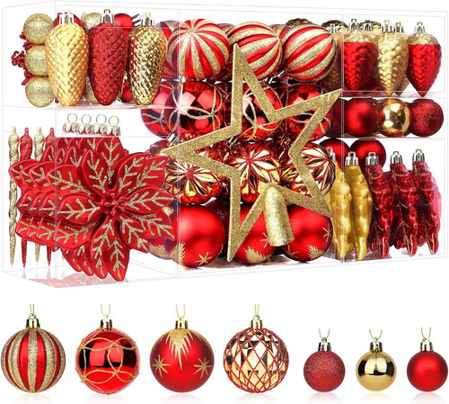106 pcs christmas ball - 106,