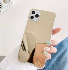 Mirror Case For iPhone 16 15 14 13 12 11 7/8 SE PRO MAX XS XR XSMAX MINI PLUS
