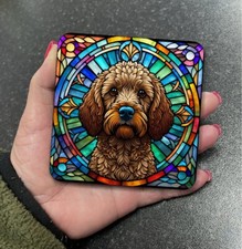 Stunning Cockapoo Dog Stained