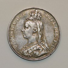 1889 Queen Victoria Silver