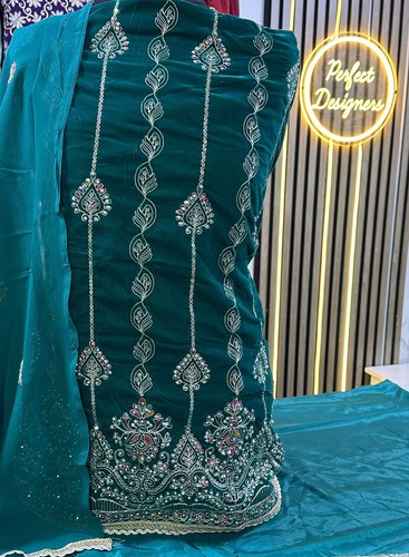 Unstitched pakistani indian - , 3