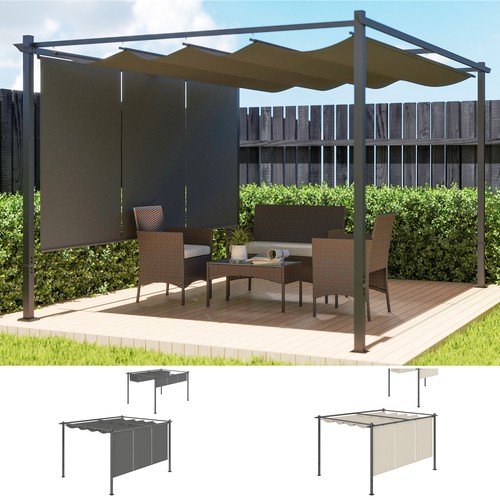 Metal pergola gazebo - x,