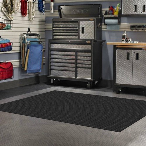 Black anti slip floor - anti-slip, 3mm